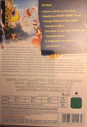 Special Edition DVD - Falsches Spiel mit Roger Rabbit Bild 2