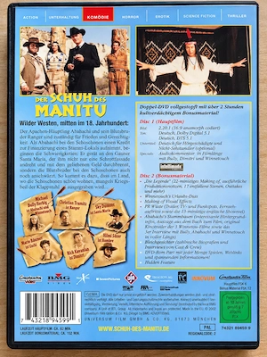 Der Schuh des Manitu   Deluxe Widescreen Edition   2 DVDs + Bonusmaterial Bild 2