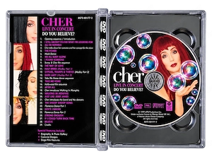 Cher   Live in Concert: Do You Believe?   DVD + 3D Insert   Booklet Bild 3