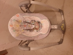 Babywippe Batteriebetrieb Bild 3