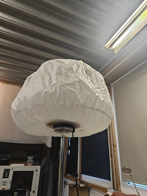 Sirocco S, Leuchtballon, Beleuchtung, Baustelle