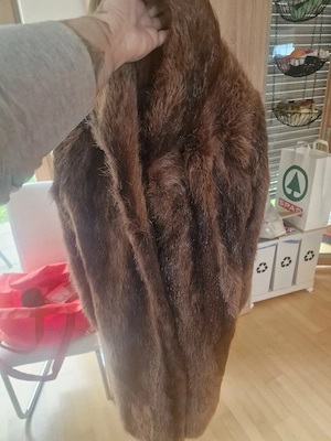 Nerzjacke mit echtem Fell Gr. 40