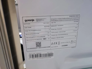 Standkühlschrank mit Gefrierteil Edelstahloptik Bild 3