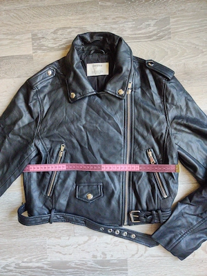 Damenjacken Lederjacken im Jeansjacken-Stil Bild 3