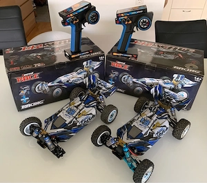 WLtoys 124017-V8 RC Rennwagen 1 12 2,4G 4WD 75km h Brushless - Buggy Bild 1