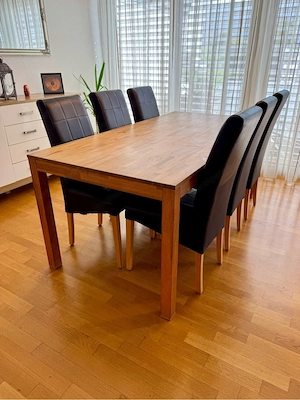 Esstisch - Garnitur - 7-teilig Bild 5