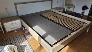 Doppelbett inkl. Lattenrost zu verschenken Bild 4