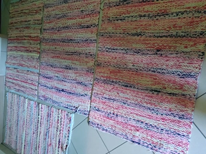 Fleckerl Teppich Bunt  Bild 2