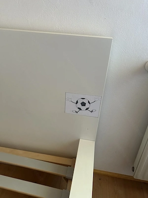 Bett zu verschenken, für Matratzengröße 140 x 200 cm Bild 3