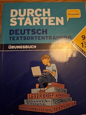 Buchtitel: Durchstarten Deutsch Textsortentraining. Übungsbuch. Für die Zentralmatura