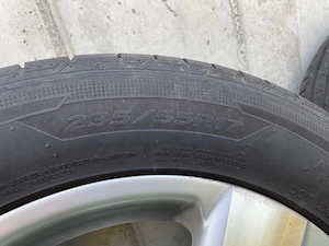 4x Original VW Tiguan Alufelgen 17  +Reifen Bild 5