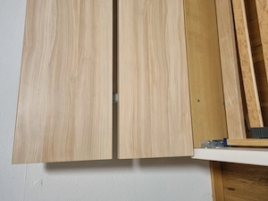Weißes Bett + Lattenrost Bild 2