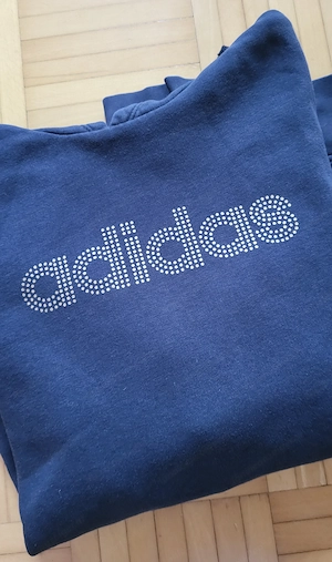 Adidas Hoodie schwarz Gr. S Bild 2