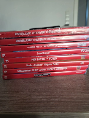 Nintendo Switch mit Spielen und Zubehör  Bild 2