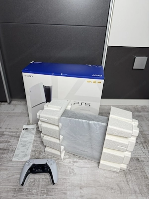 sony Playstation 5 slim 1TB spielkonsole und 6 spielen  Bild 2