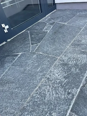 Granit Steinplatten ca 9 m   Farbe Grau Stärke , 4,50 cm Bild 2