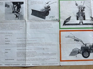 Balkenmäher mit div. Anbaugeräten Bild 2
