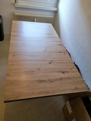 Esstisch aus Holz mit verstellbarer Länge Bild 5