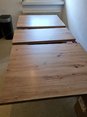 Esstisch aus Holz mit verstellbarer Länge Bild 4