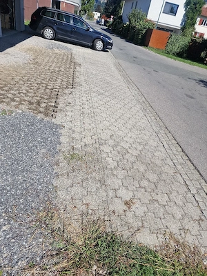 Pflastersteine Kreuz Zement  Bild 2