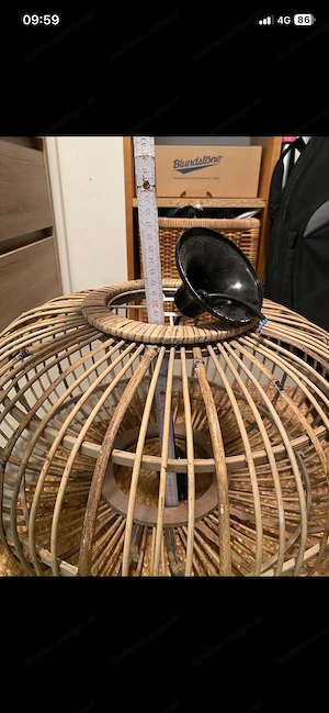 Korb Lampe  Bild 4