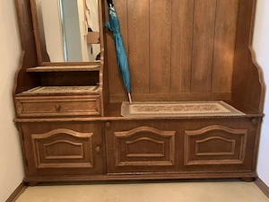 Rustikale Garderobe zu verschenken.  Bild 3