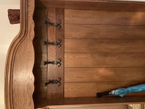 Rustikale Garderobe zu verschenken.  Bild 2