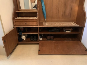 Rustikale Garderobe zu verschenken.  Bild 4