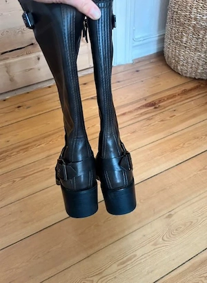 Damenstiefel. Bikerstiefel. Neuwertiger Zustand Bild 3