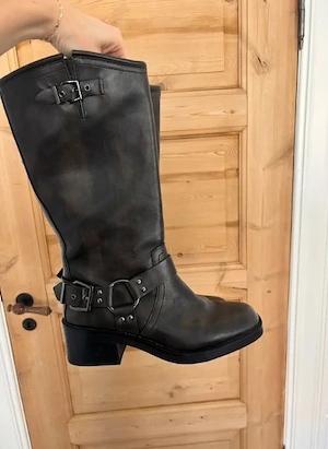Damenstiefel. Bikerstiefel. Neuwertiger Zustand Bild 2