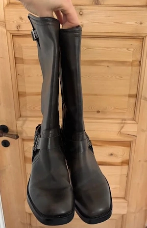 Damenstiefel. Bikerstiefel. Neuwertiger Zustand Bild 4