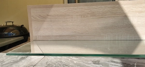 Wandregal mit Glasteil Bild 3
