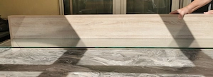 Wandregal mit Glasteil Bild 2