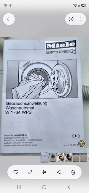 Miele Waschmaschine Bild 2