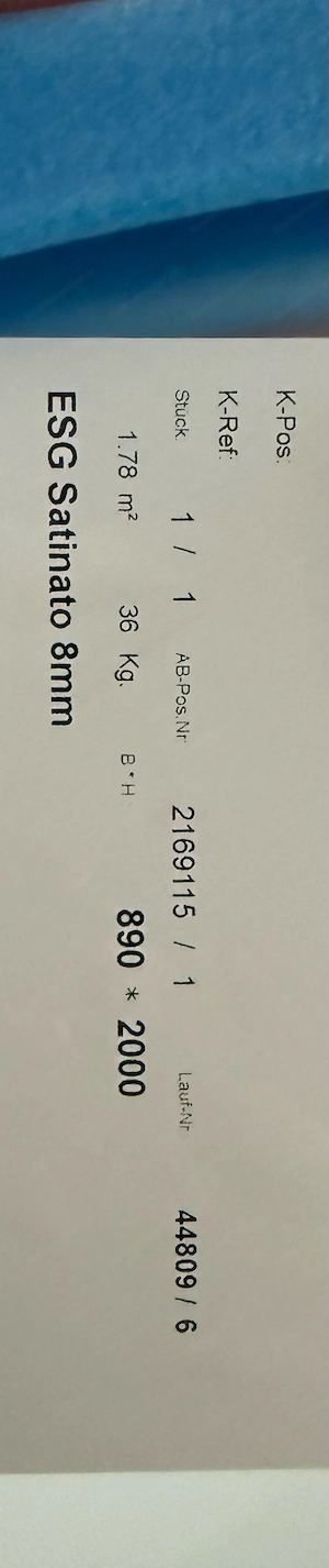 ESG Dusch Glas 8mm Bild 4