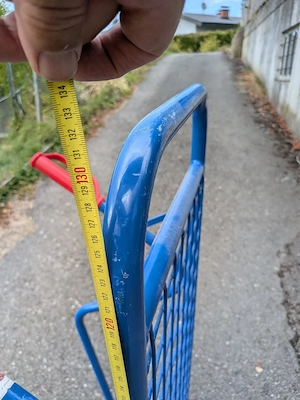 Sackkarre blau Bild 4