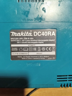 Ladegerät für V40   Akro GX   40V Akku Bild 2