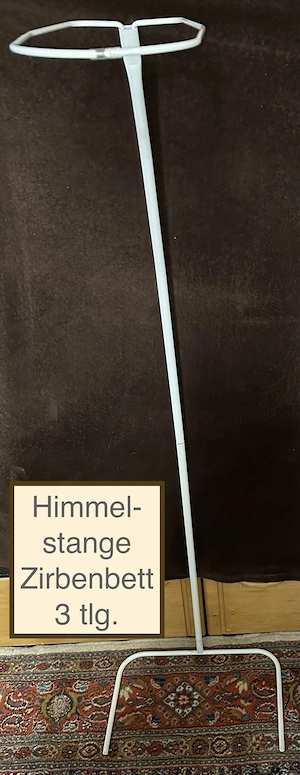 Gitterbettgarnitur Babywippe Himmelstange Bild 3