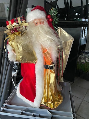 Weihnachtsmann mit Licht Bild 2