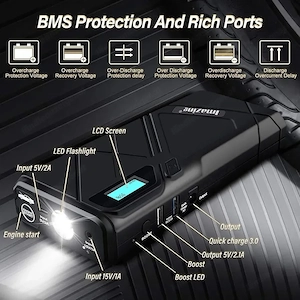 Imazing IM23 Auto KFZ Starthilfe Gerät 1500A USB Powerbank Bild 5