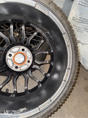17 Zoll Winter-Kompletträder DOTZ LimeRock für Fiat 500   Abarth (Top Zustand!) Bild 5