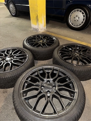 17 Zoll Winter-Kompletträder DOTZ LimeRock für Fiat 500   Abarth (Top Zustand!) Bild 8