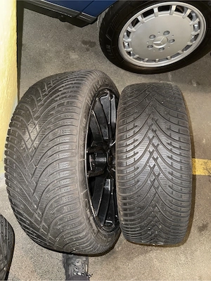 17 Zoll Winter-Kompletträder DOTZ LimeRock für Fiat 500   Abarth (Top Zustand!) Bild 7