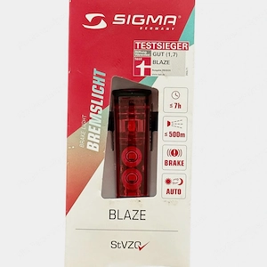 Sigma Blaze Fahrrad Rücklicht mit Bremslicht Bild 2