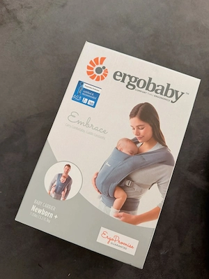 Ergobaby Embrace Babytrage wie neu Bild 3