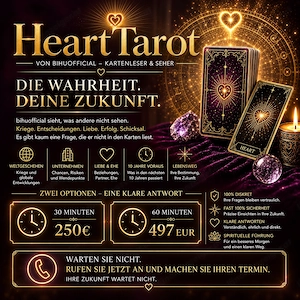   Wenn DU wissen willst, wie DEINE Zukunft aussieht      dann lass mich DIR einmal DEINEN HEARTT Bild 3