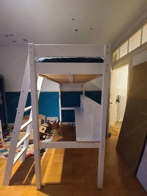 Hochbett (optional mit Kletterwänden) Bild 4