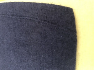Benetton Langarmshirt Marineblau Gr. XS Bild 3