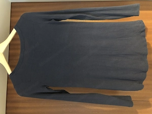 Benetton Langarmshirt Marineblau Gr. XS Bild 2