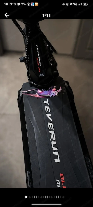 E Scooter Top Leistung Teverun Neu Bild 2